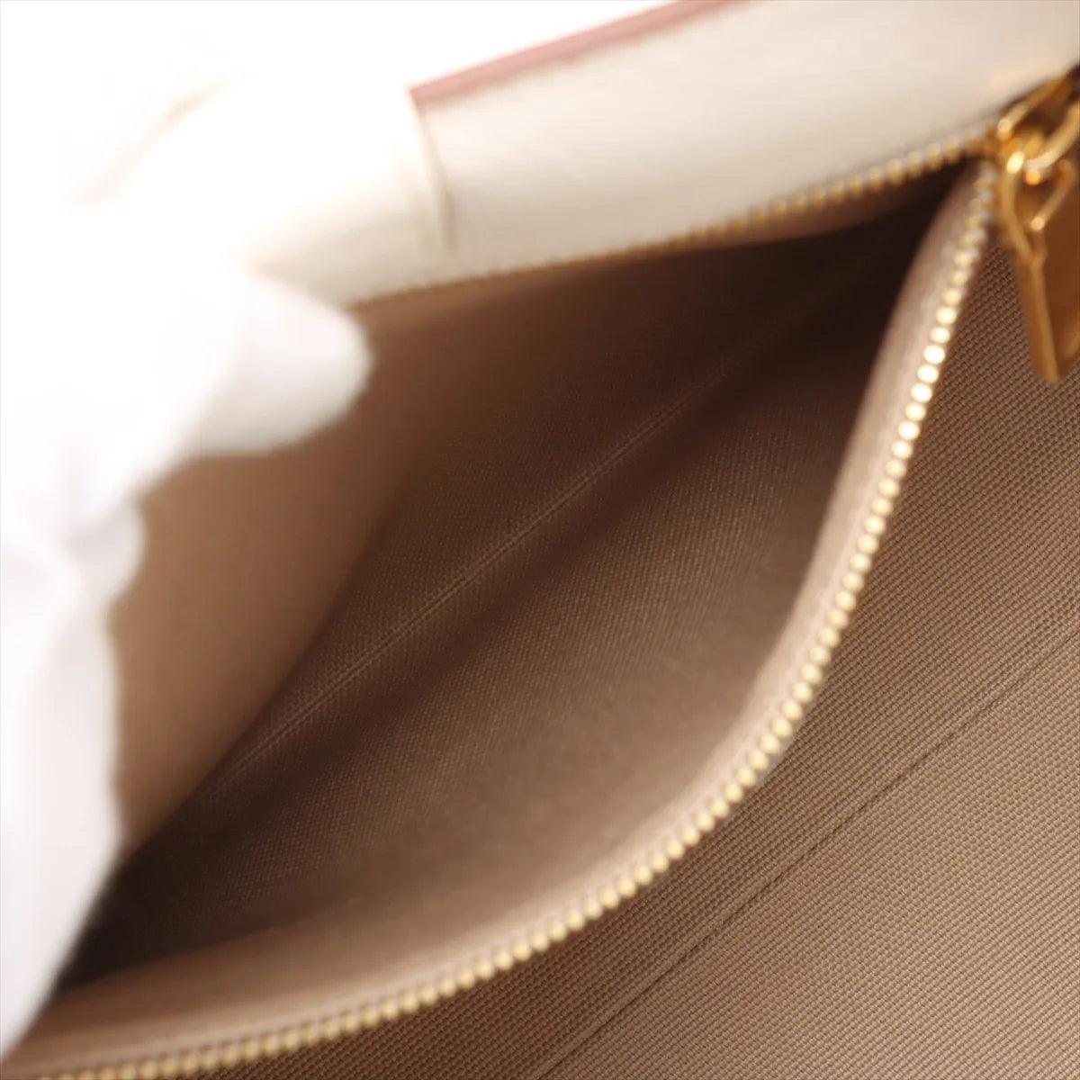 Prada Leather Two-Way Tote Bag White