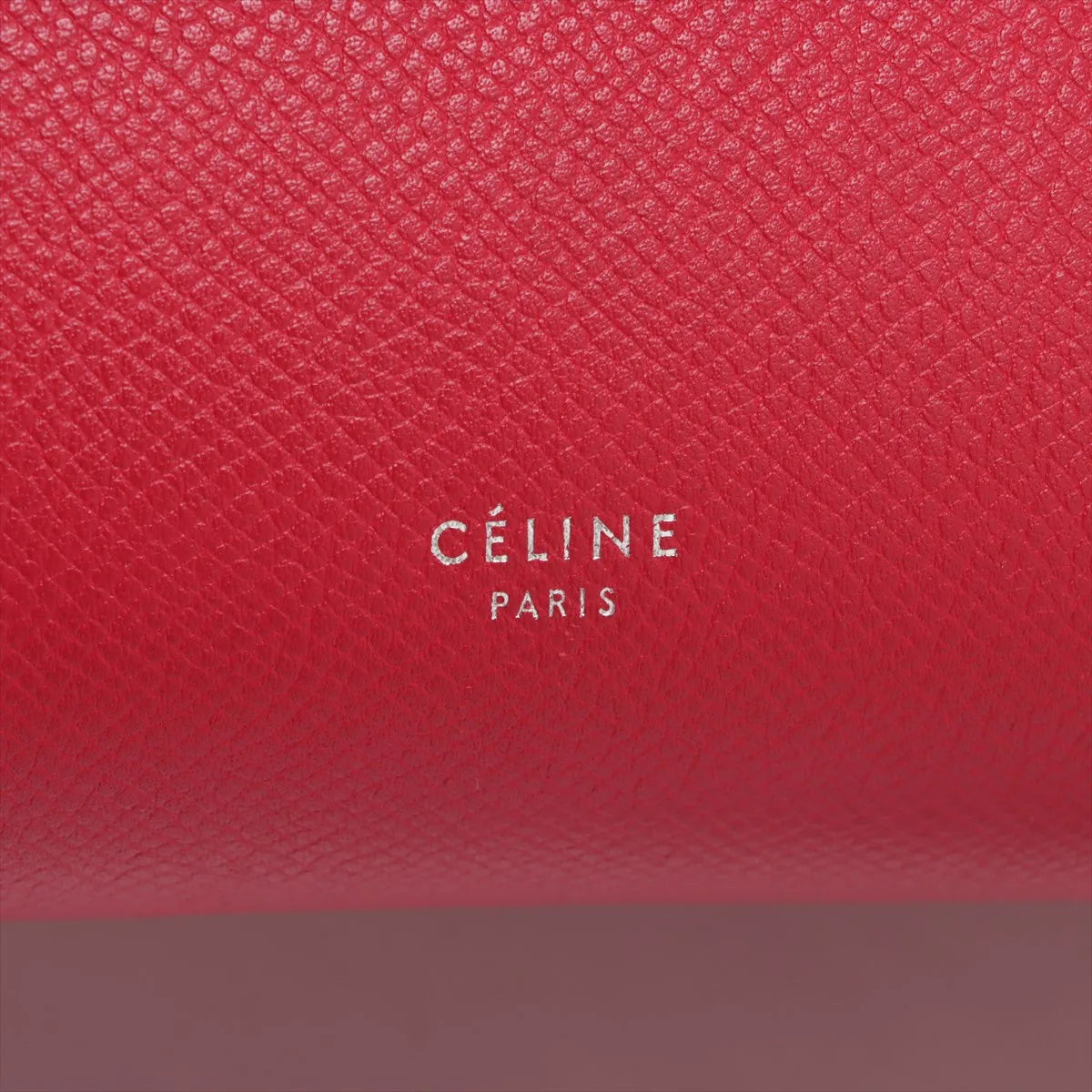 Celine Micro Leather Two-Way Belt Bag Red