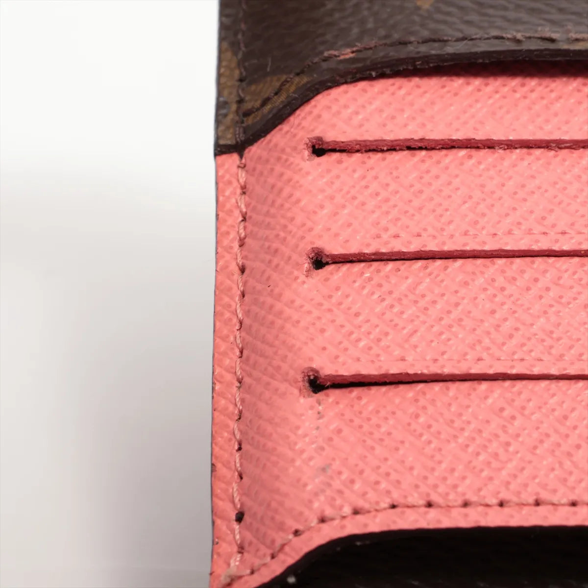 Louis Vuitton Monogram × Epi Marie-Lou Long Wallet Brown x Pink