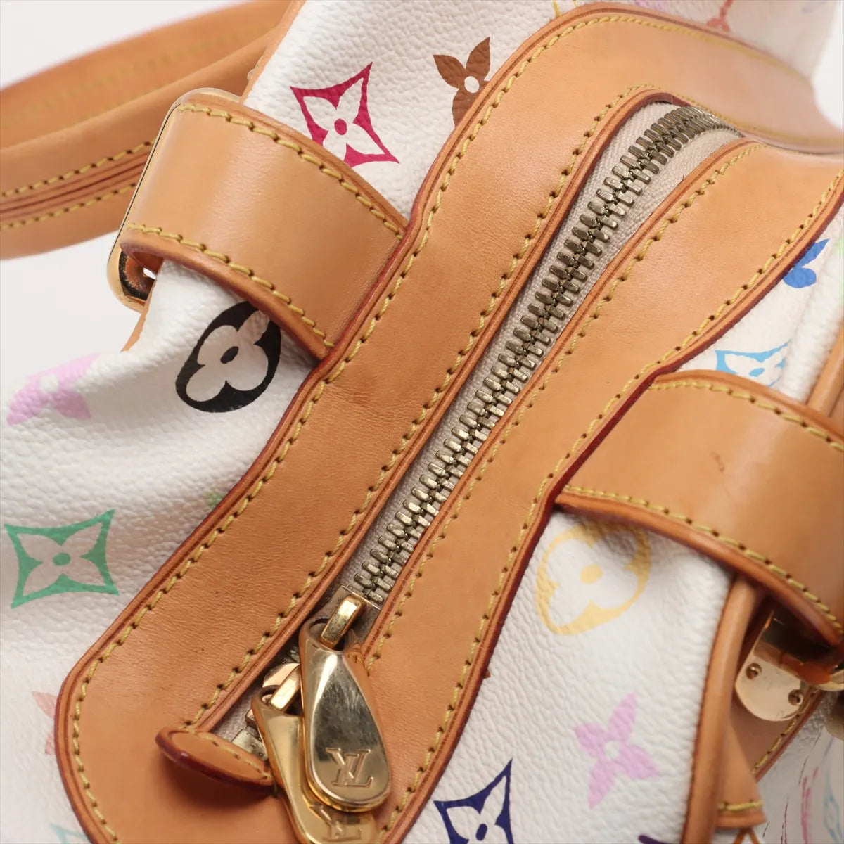 Louis Vuitton Monogram Multicolor Claudia White