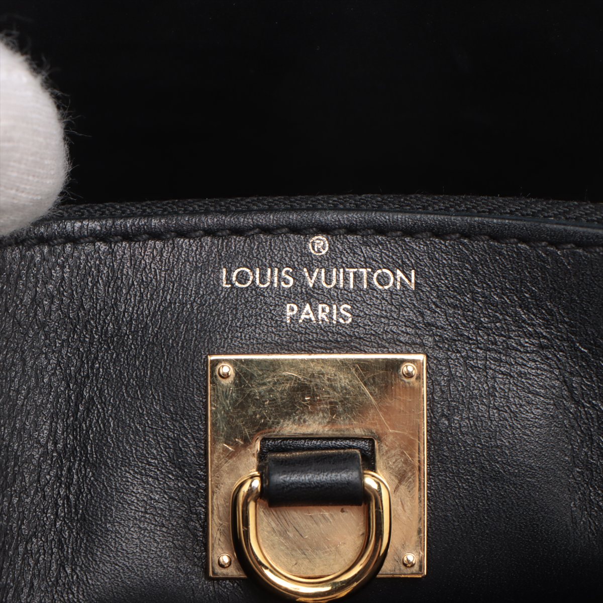 Louis Vuitton Mini City Steamer Shoulder Bag Black