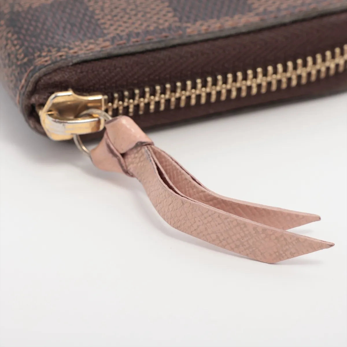 Louis Vuitton Monogram Clemence Zippy Wallet Rose Ballerine