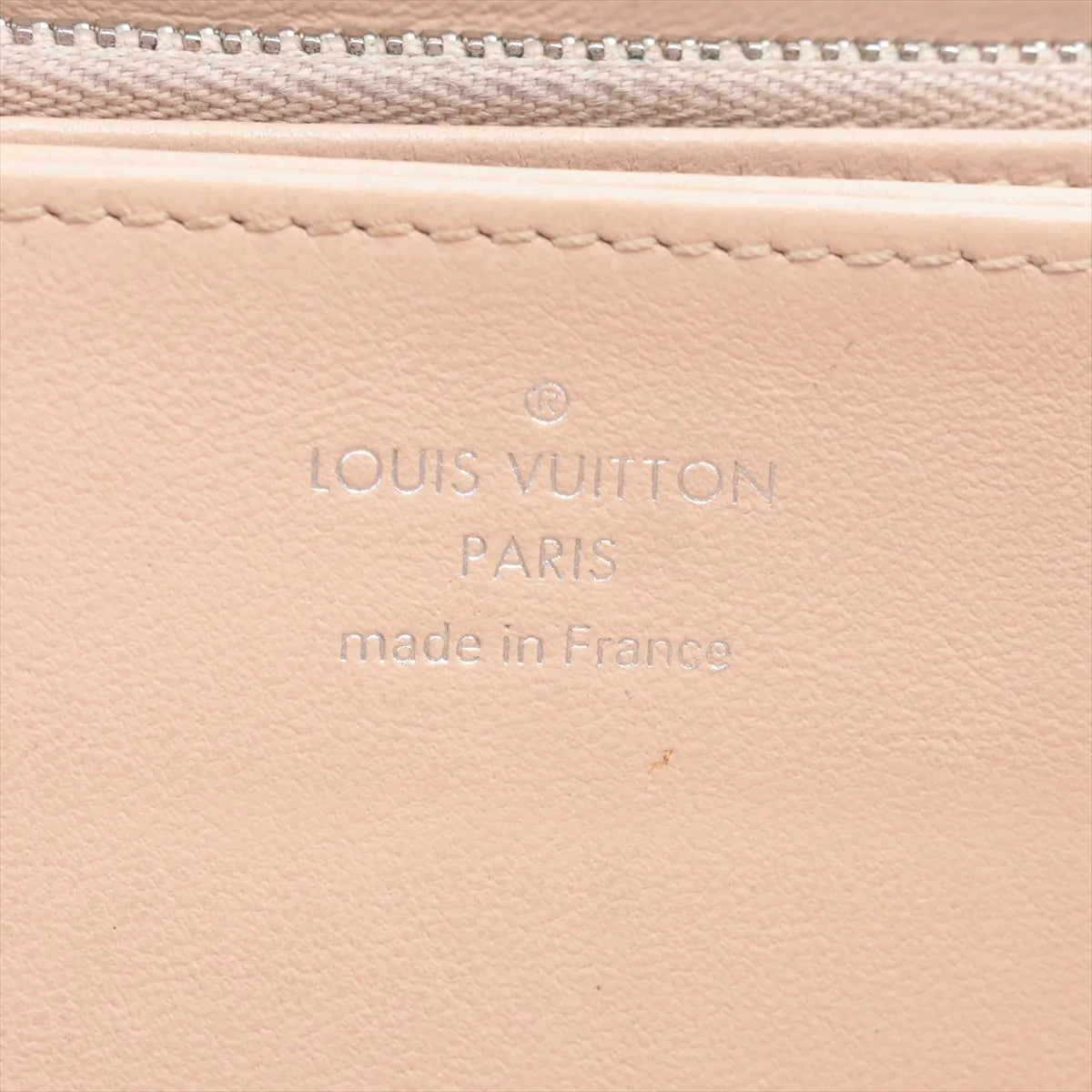 Louis Vuitton Monogram Mahina Zippy Wallet Blue