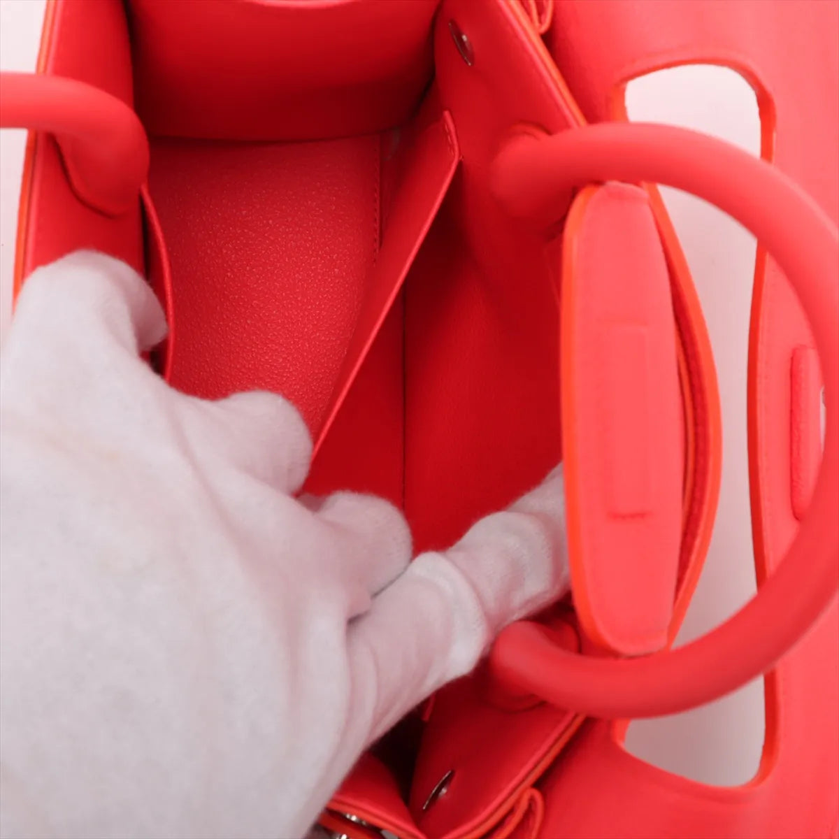 Christian Dior Diorever Leather Two-Way Handbag Pink