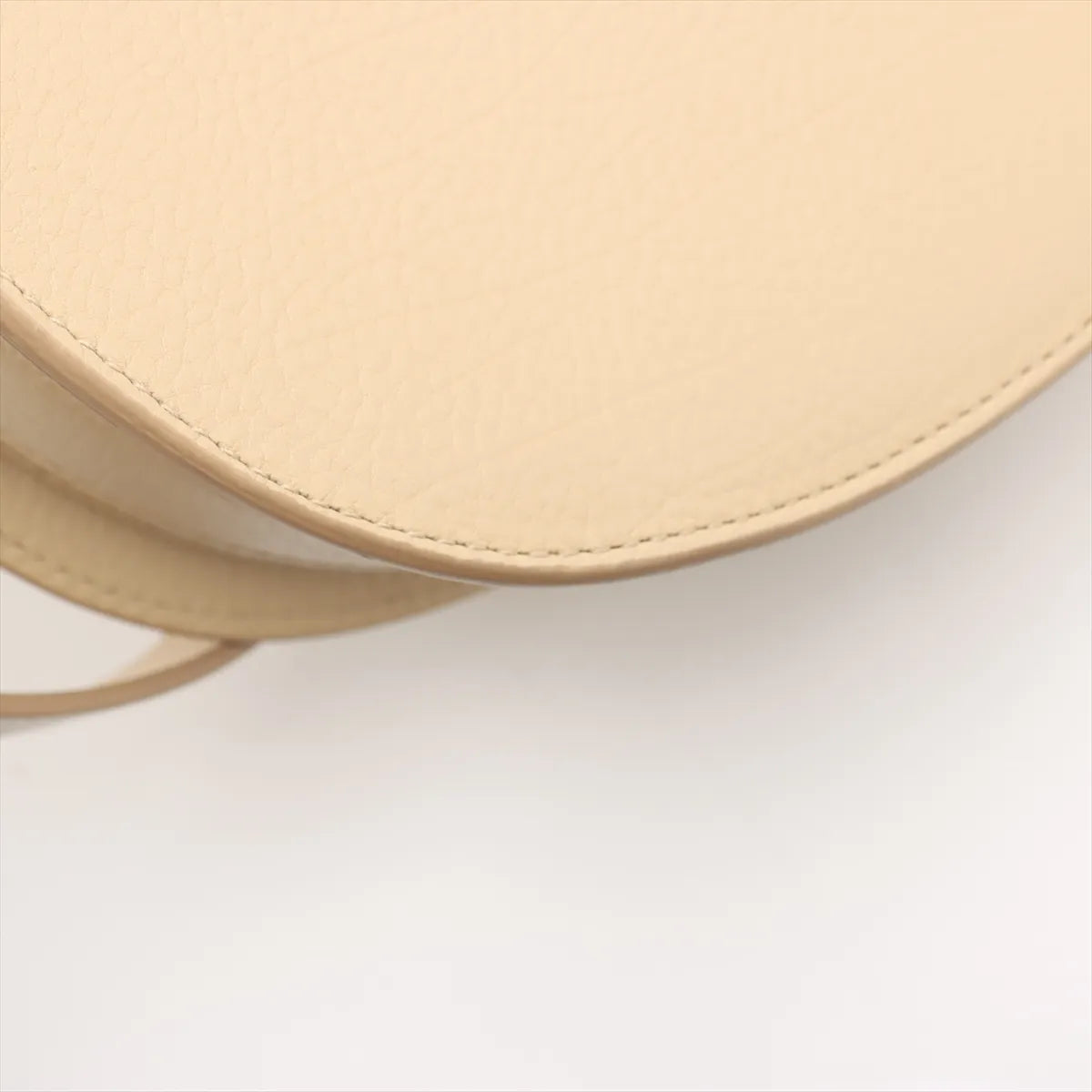 Burberry Rocking Horse Leather Shoulder Bag Beige