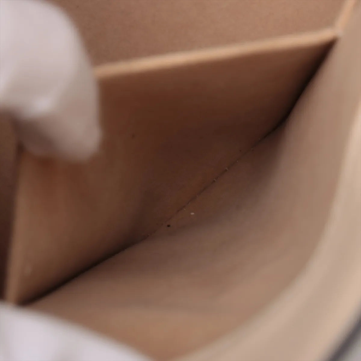 Louis Vuitton Monogram Tuffetage On My Side Beige