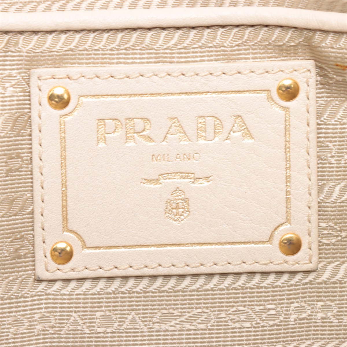 Prada Leather Handbag White