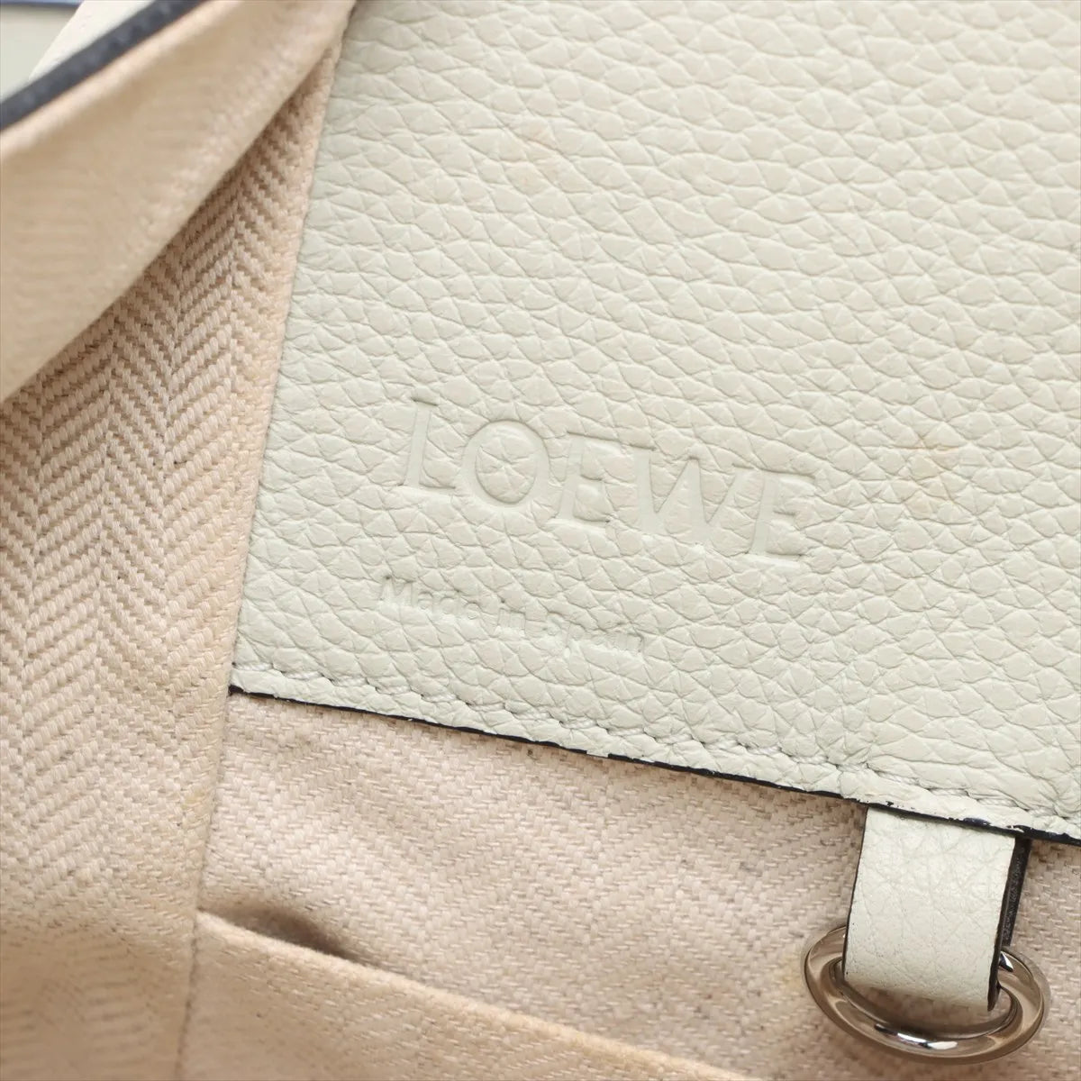 Loewe Hammock Small Leather Two-Way Handbag Green