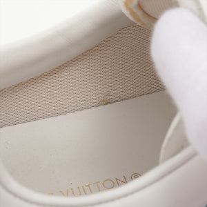 Best Second Hand Louis Vuitton Luxembourg Samothrace Sneaker White x Blue