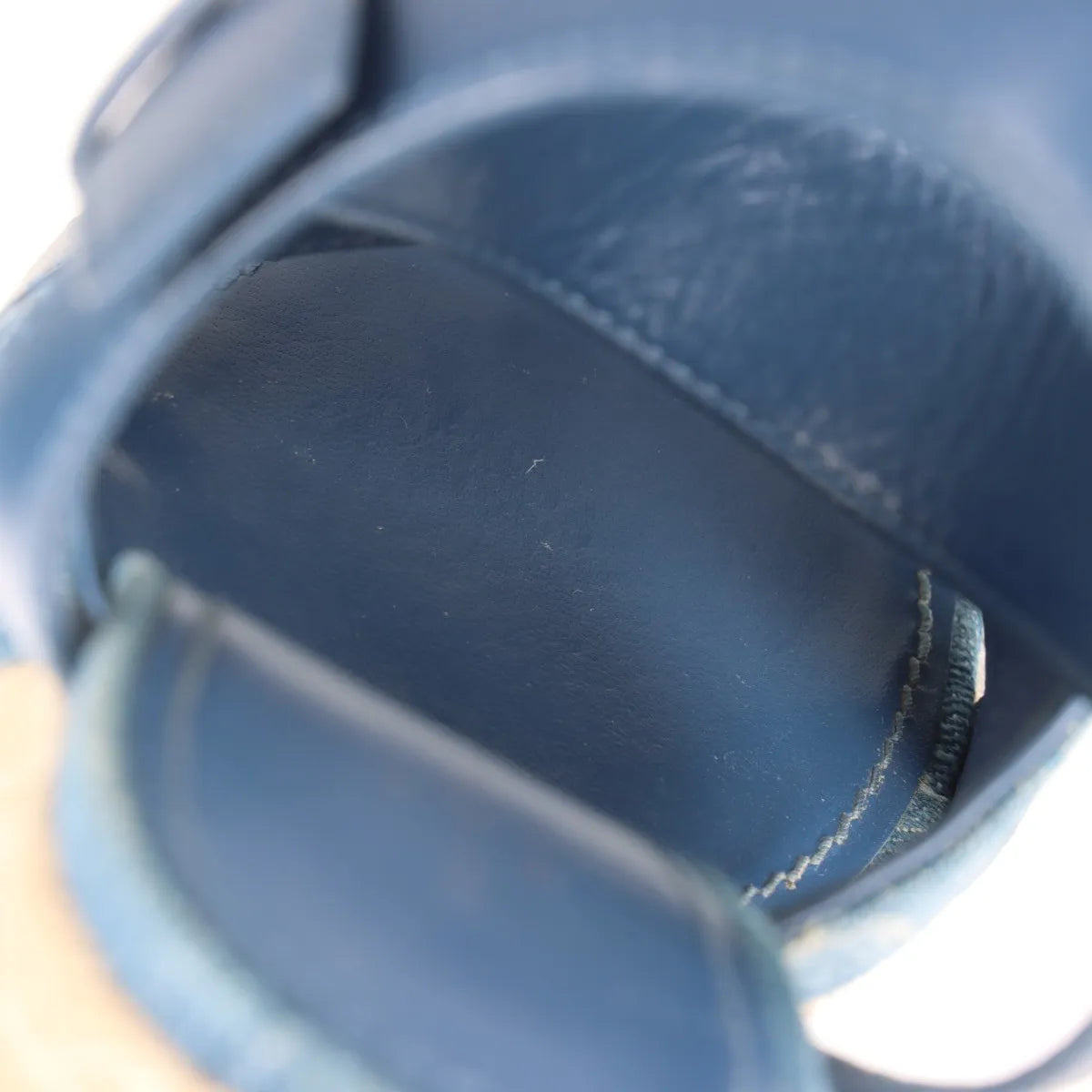 Louis Vuitton Monogram Starboard Denim Wedge Sandal Blue