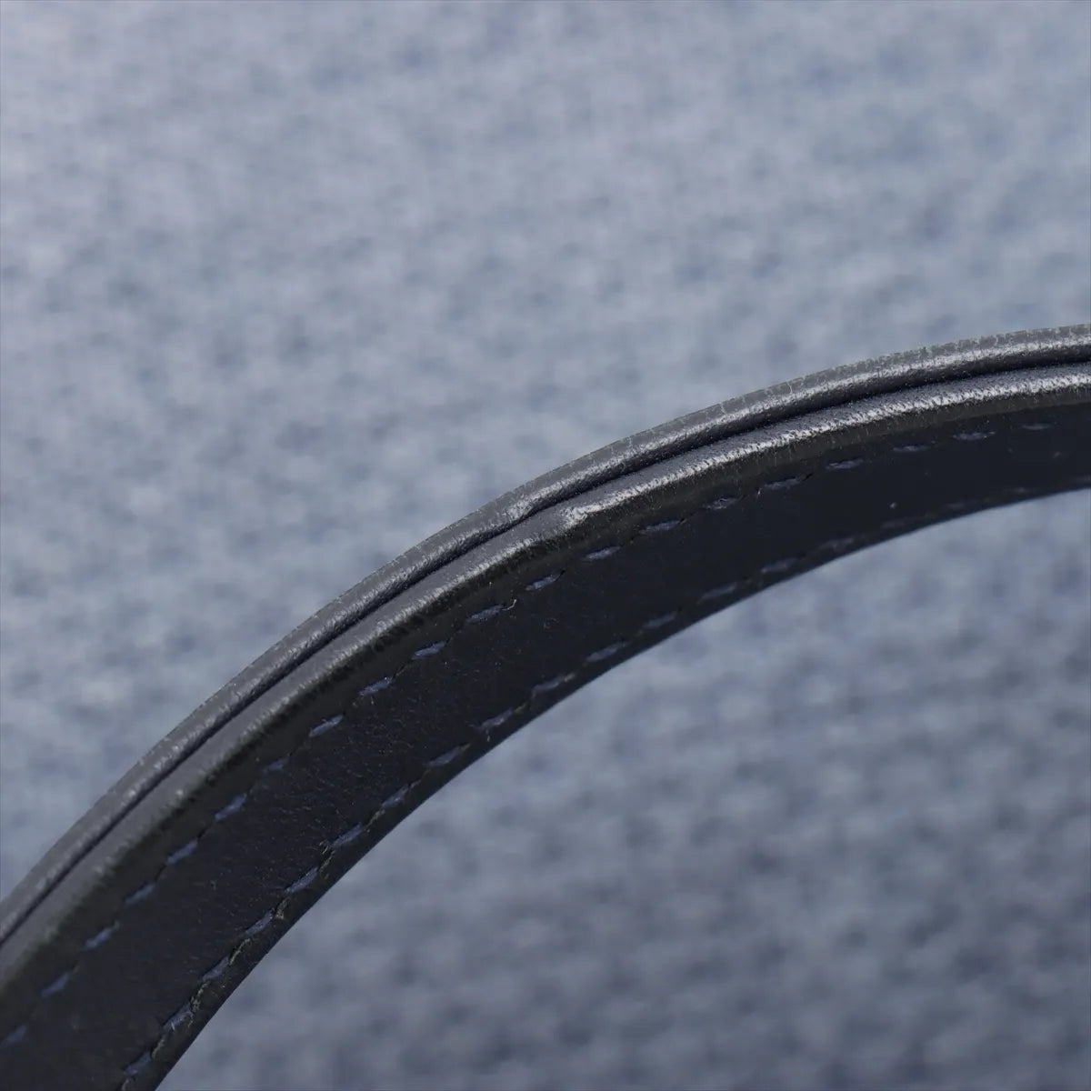 Chanel Deauville Canvas Leather Chain Tote Bag PM Blue