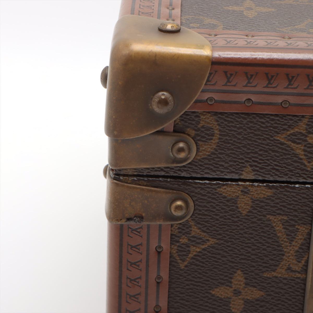 Louis Vuitton Vintage Boîte Flacon Travel Vanity Case “Train Trunk”