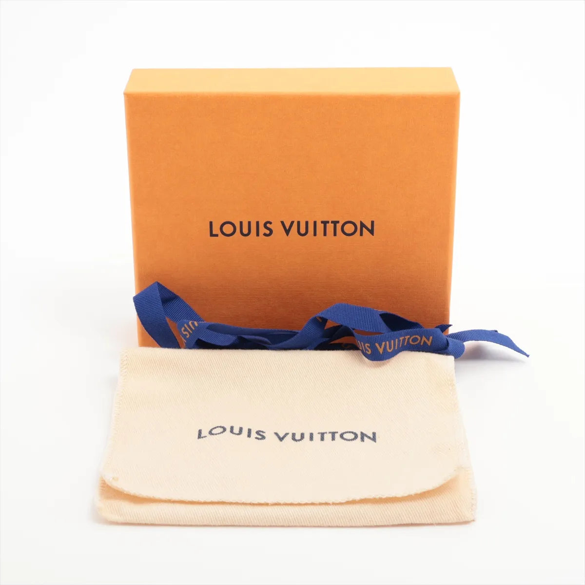 Louis Vuitton Monogram Empreinte Recto Verso Card Holder Marine Rouge