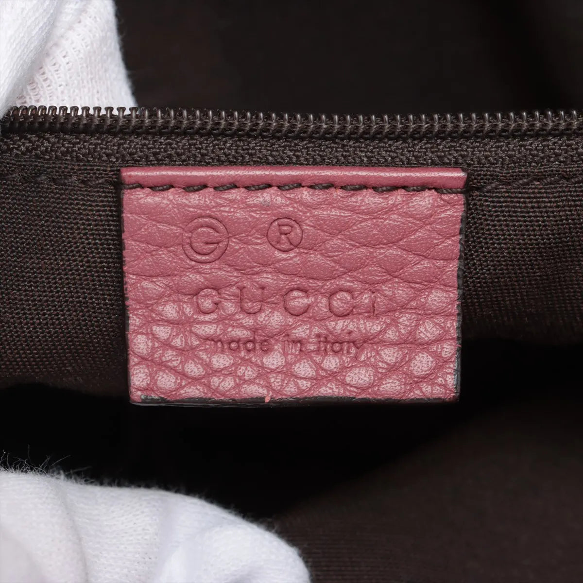 Gucci Bamboo Tassel Leather Two-Way Handbag Pink