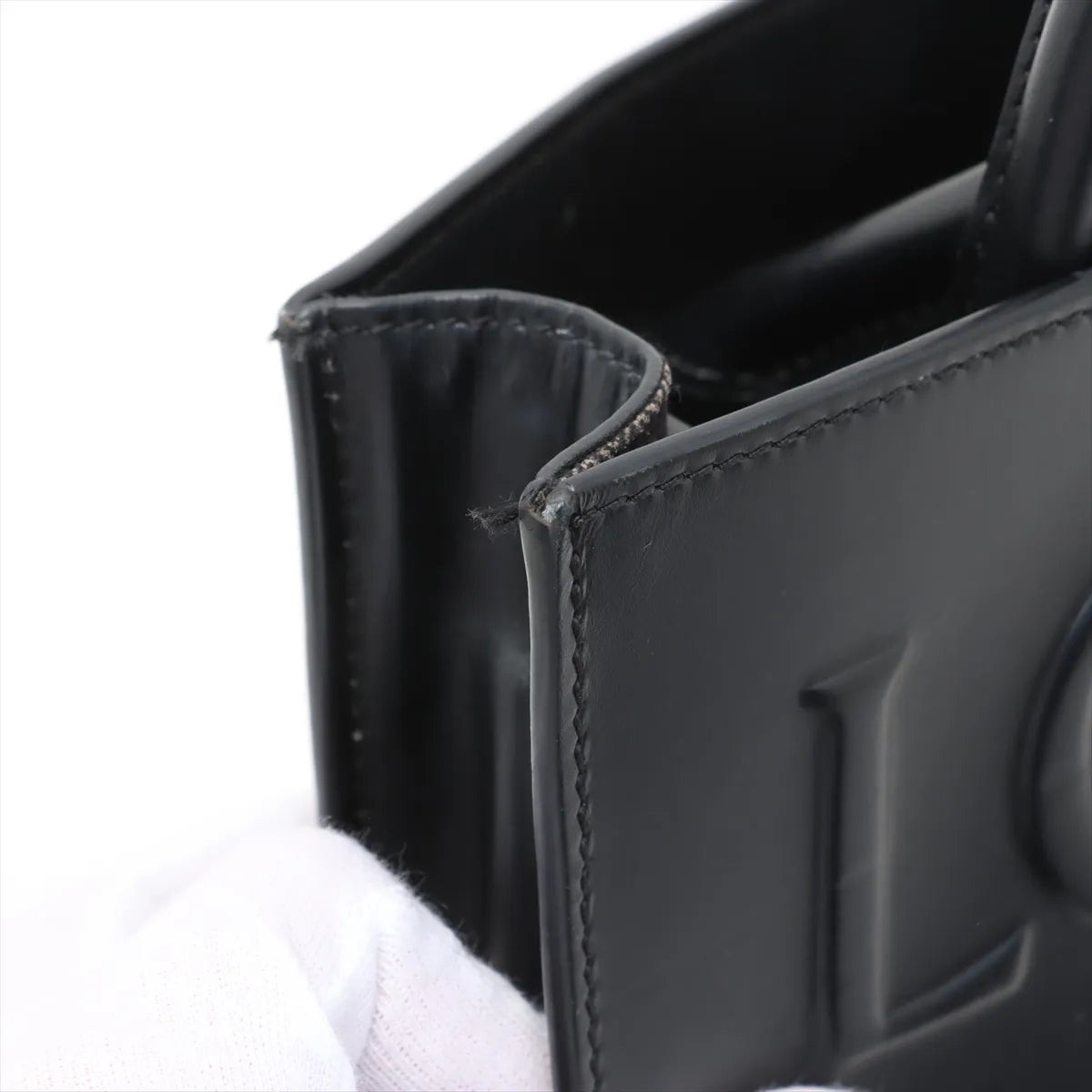 Loewe Leather A4 Standard Tote Bag Black
