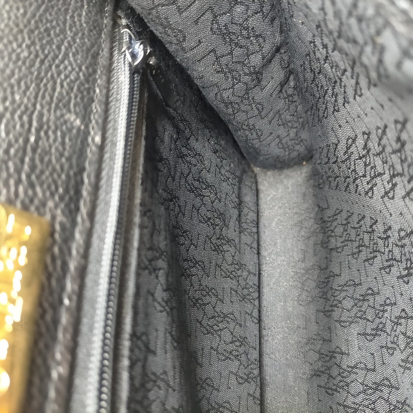 Yves Saint Laurent Leather Clutch Bag Black