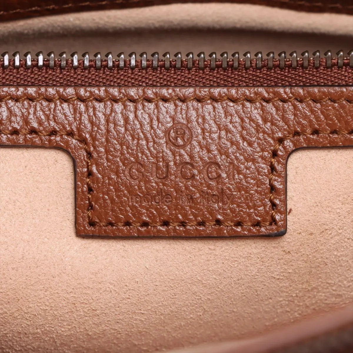 Gucci Bamboo Diana Leather Two-Way Handbag Brown
