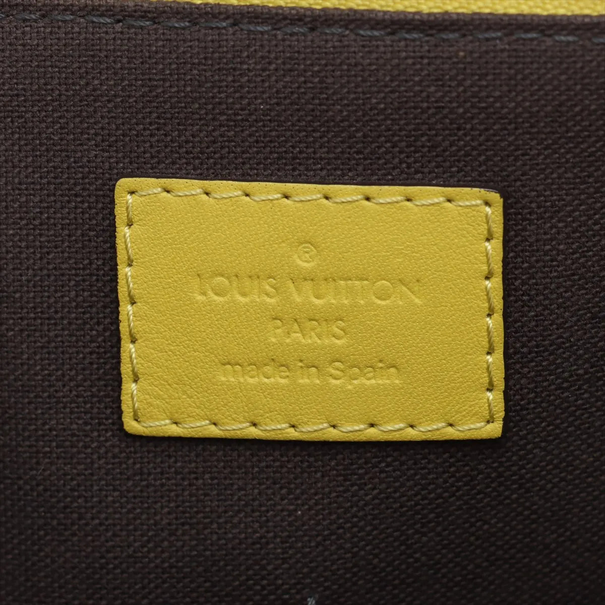 Louis Vuitton Damier Infini Porte Documents Jour Yellow