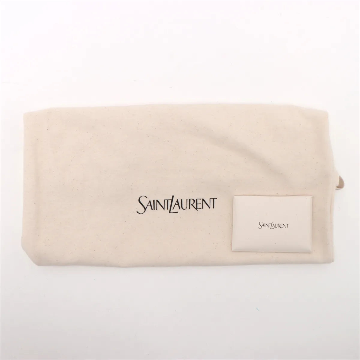 Saint Laurent Paris Jamie Pochon Leather Chain Shoulder Bag Beige