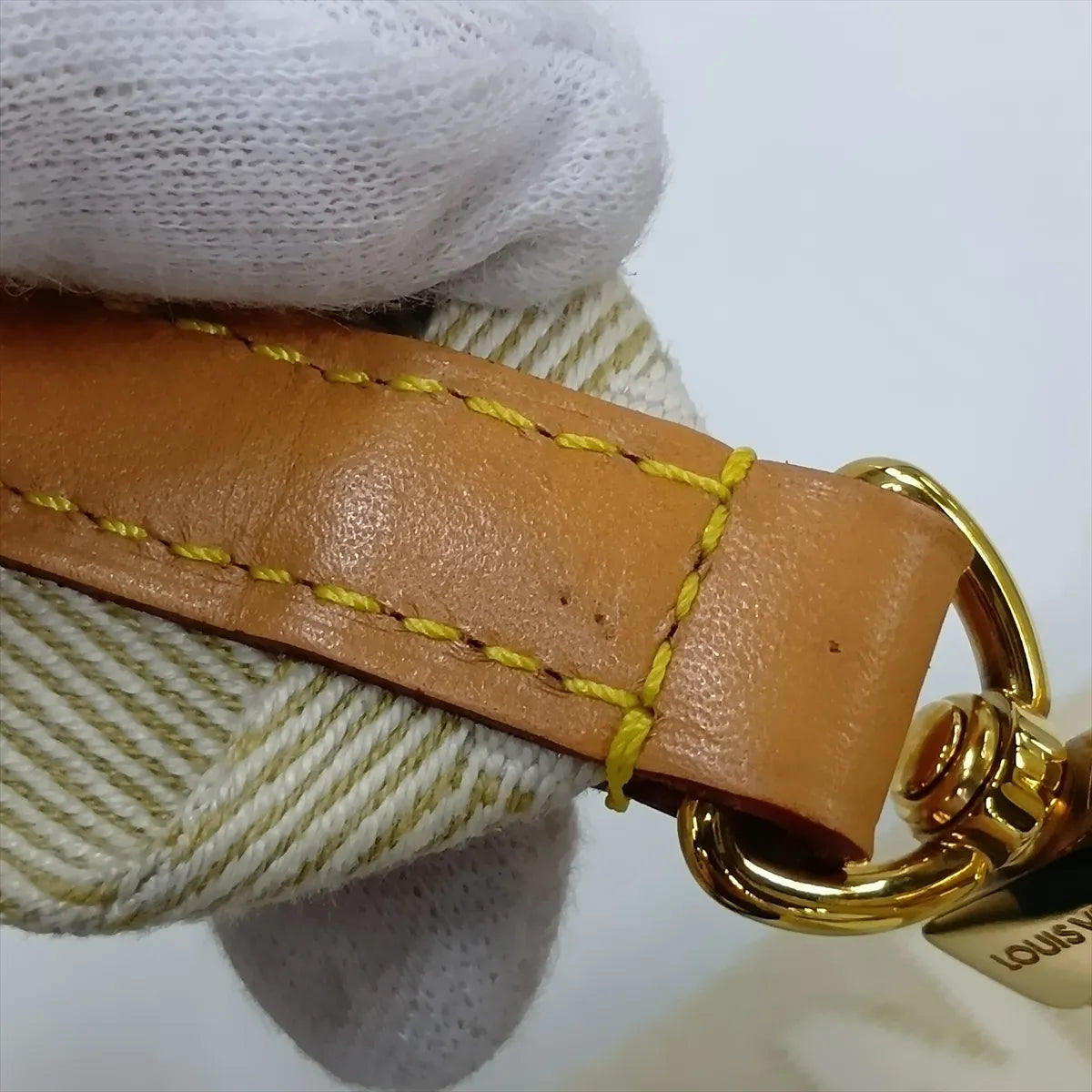 Louis Vuitton Monogram Embossed Coussin PM White