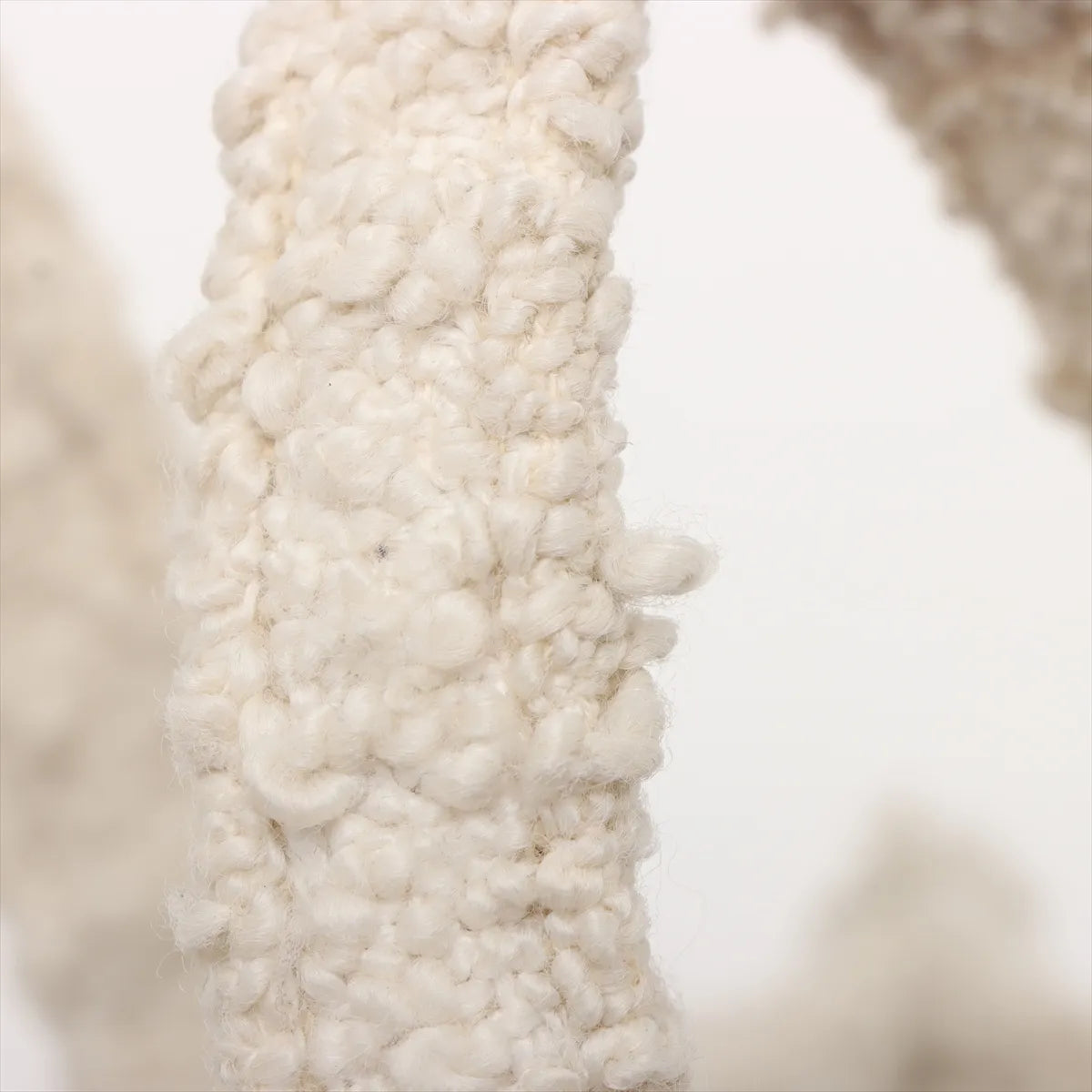 Celine Triomphe Small Cabas Two-Way Handbag White x Green