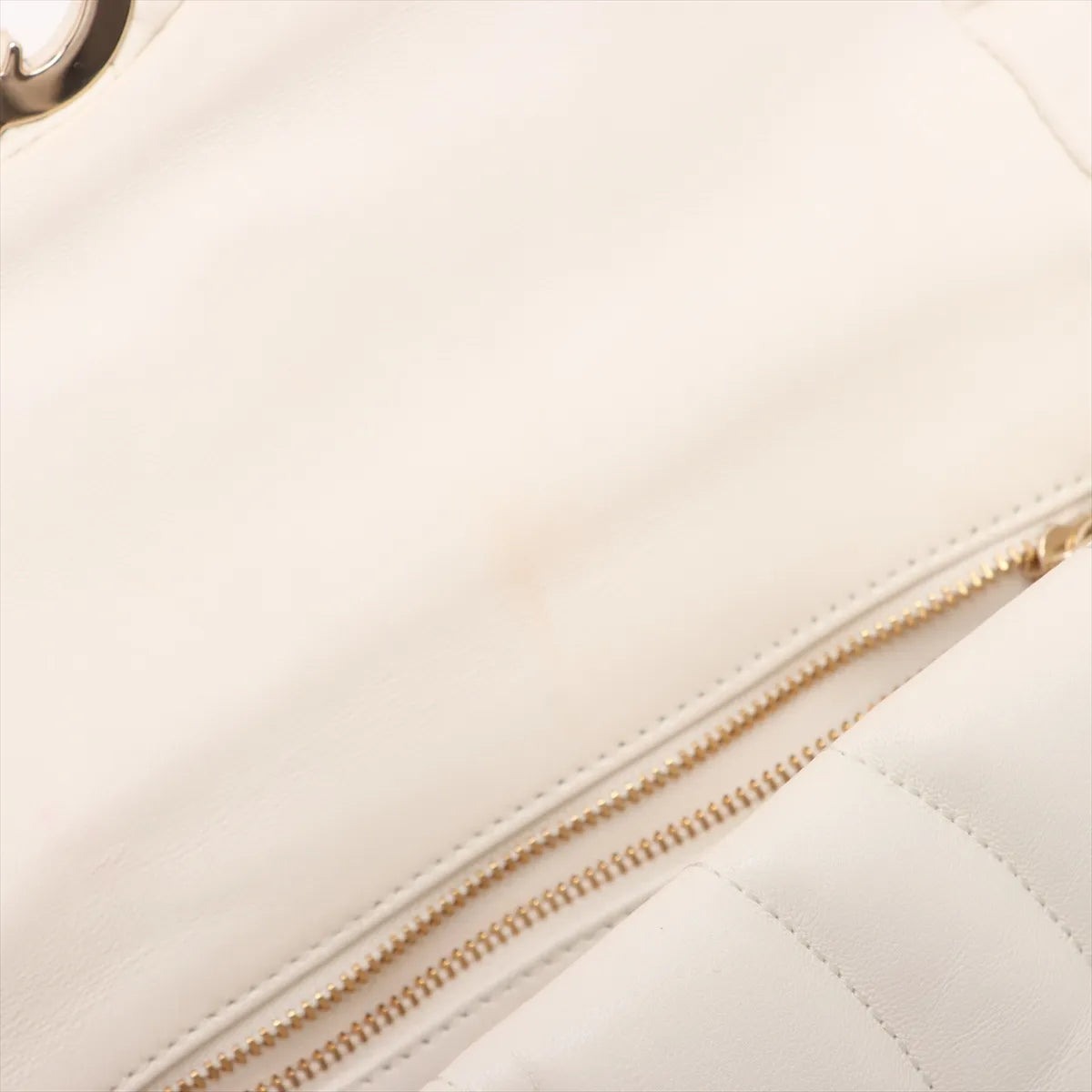 Gucci GG Milano Leather Two-Way Shoulder Bag White