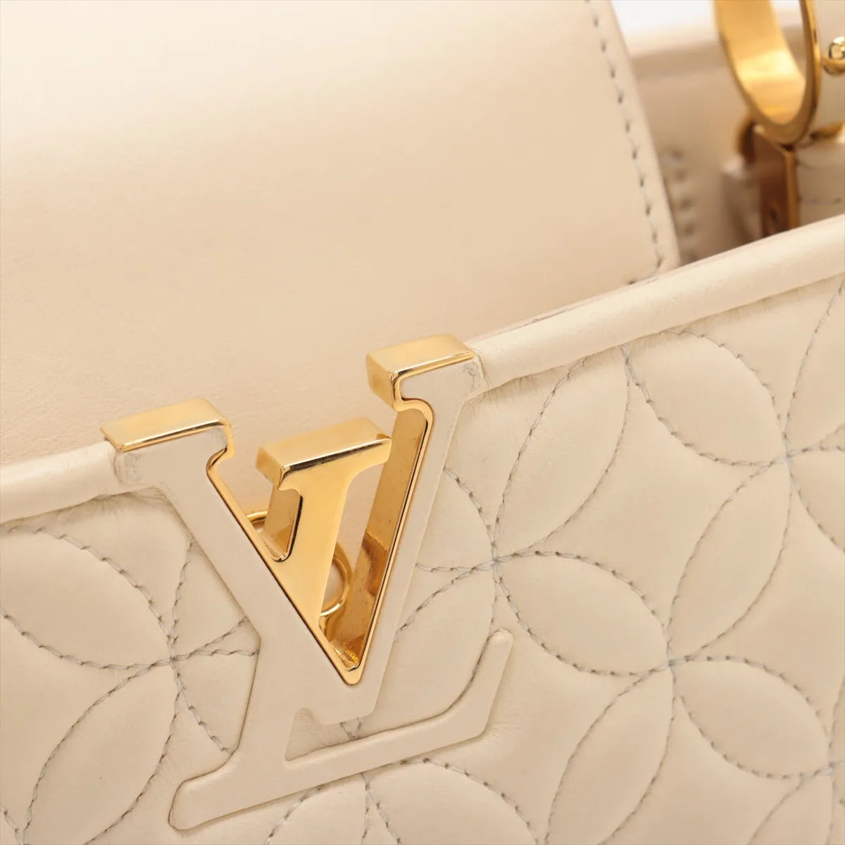 Louis Vuitton Quilted Capucines BB Beige *PREORDER*