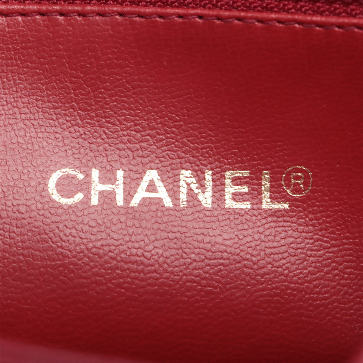 Chanel CC Logo Lambskin Chain Tote Bag Red * PREORDER *