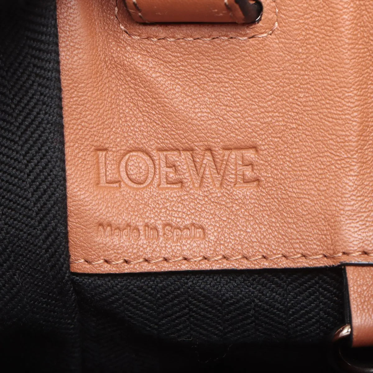 Loewe Hammock Small Leather Two-Way Shoulder Bag Brown