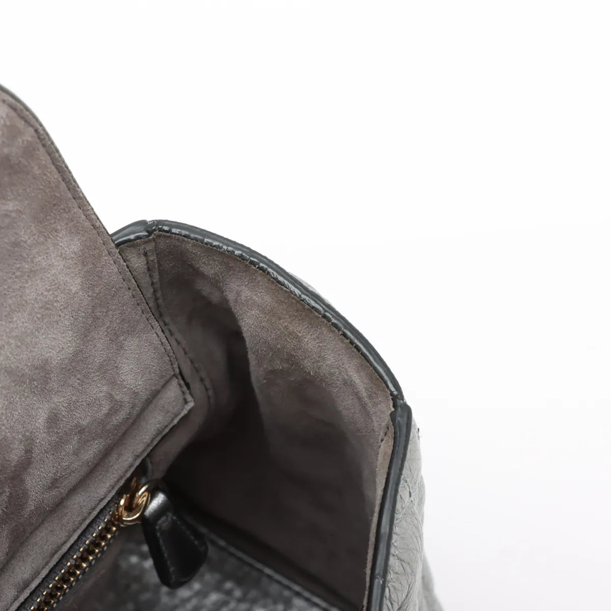 Christian Dior Lady Dior Cannage Leather Two-Way Shoulder Silver