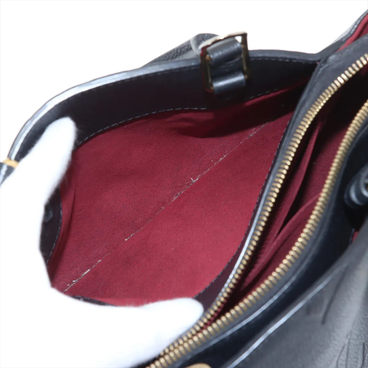 Louis Vuitton Monogram Empreinte Petit Palais PM Black