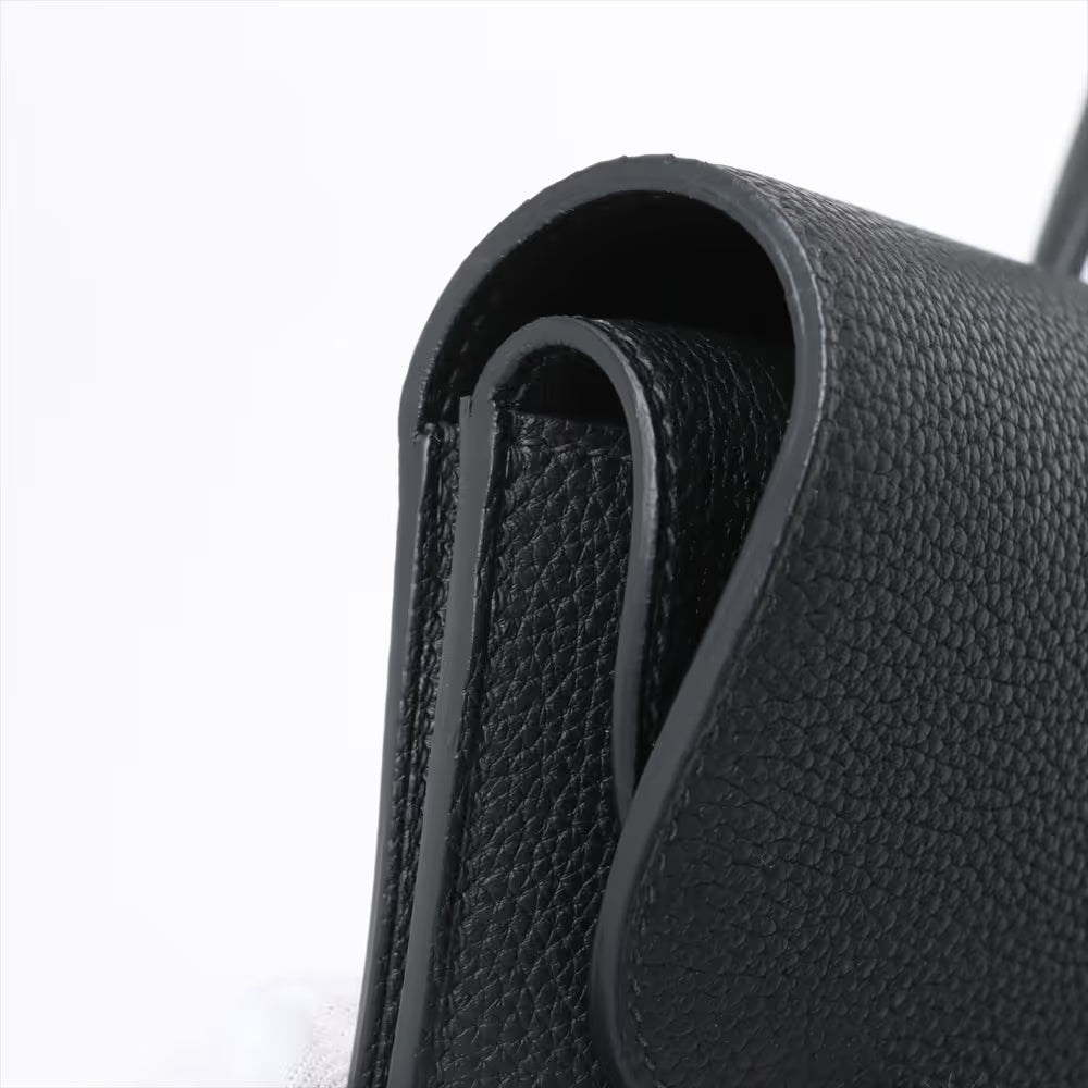 Hermès Sac A Depeche Light 36 Togo Black