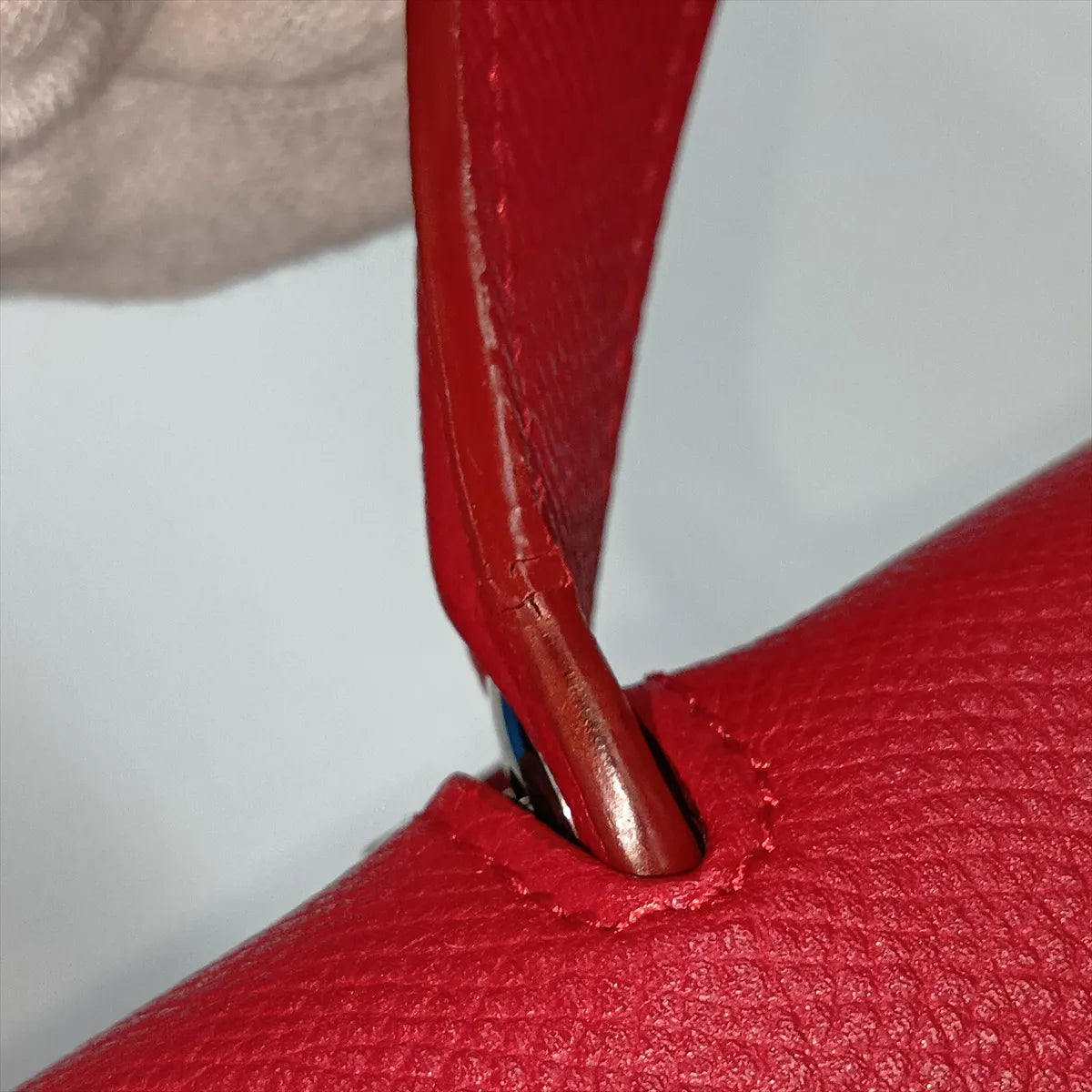 Celine Micro Leather Two-Way Belt Bag Red