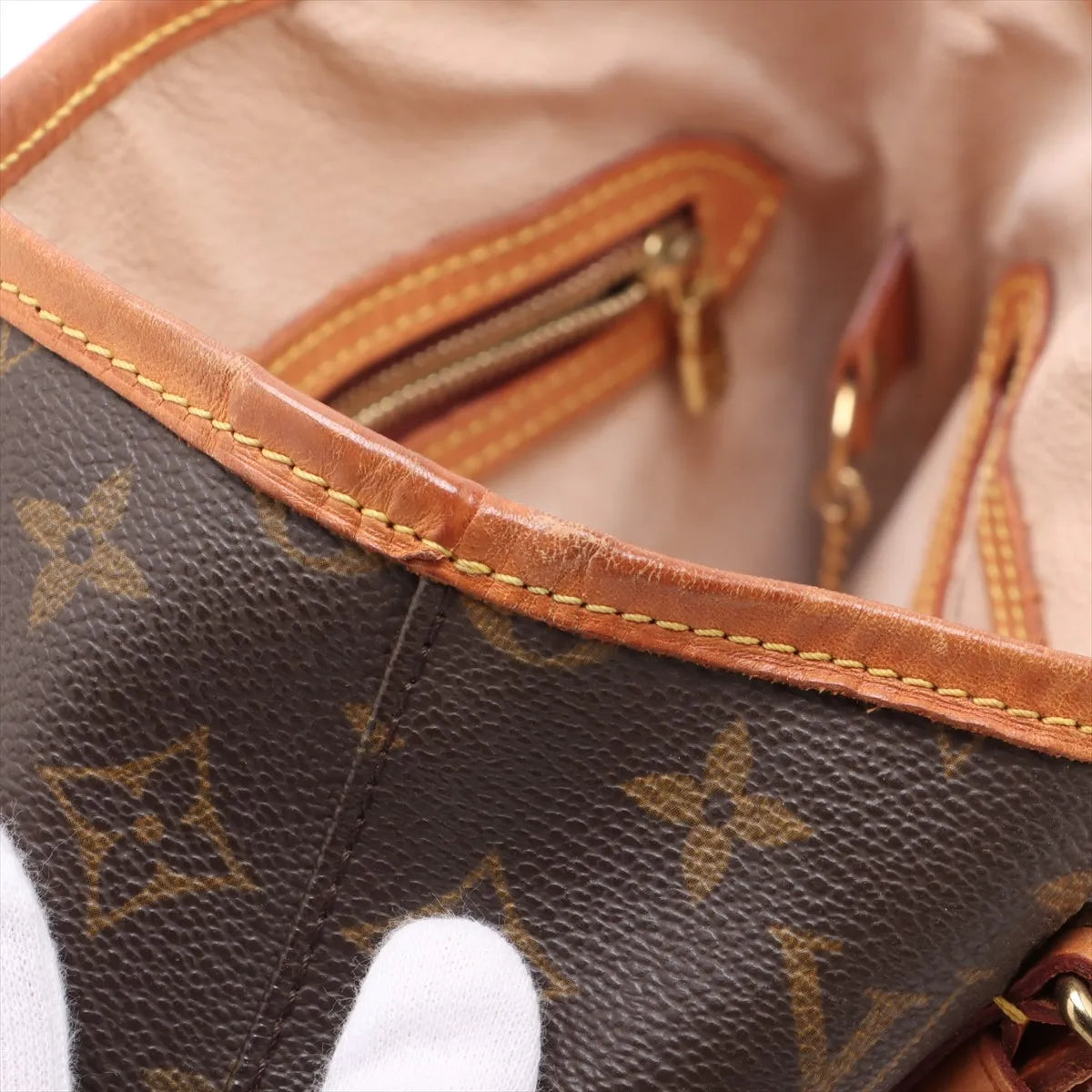 Louis Vuitton Monogram Bucket PM Tote Bag