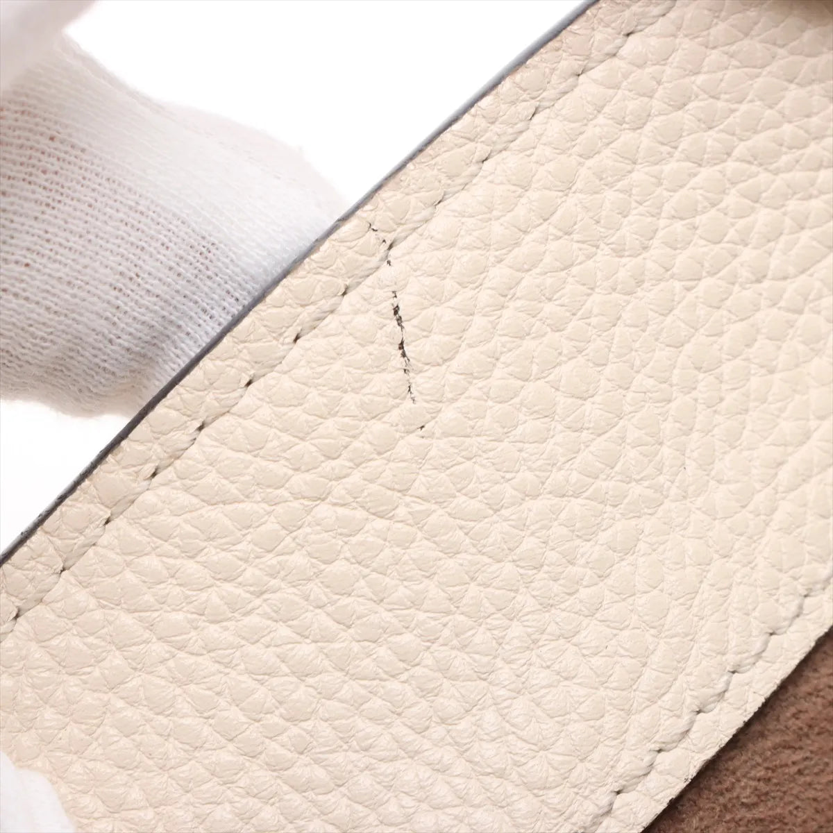 Louis Vuitton Monogram Mahina Babylone PM Beige