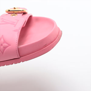 Preloved Louis Vuitton Bom Dia Flat Comfort Mule Pink