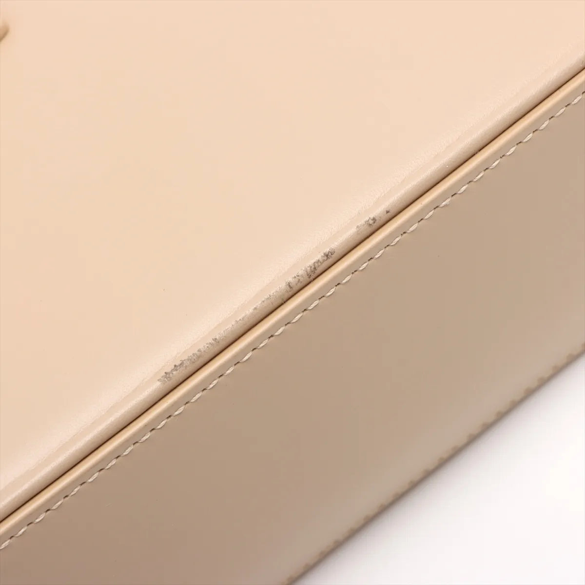 Saint Laurent Paris Le 5 a 7 Cassette Leather Shoulder Bag Beige