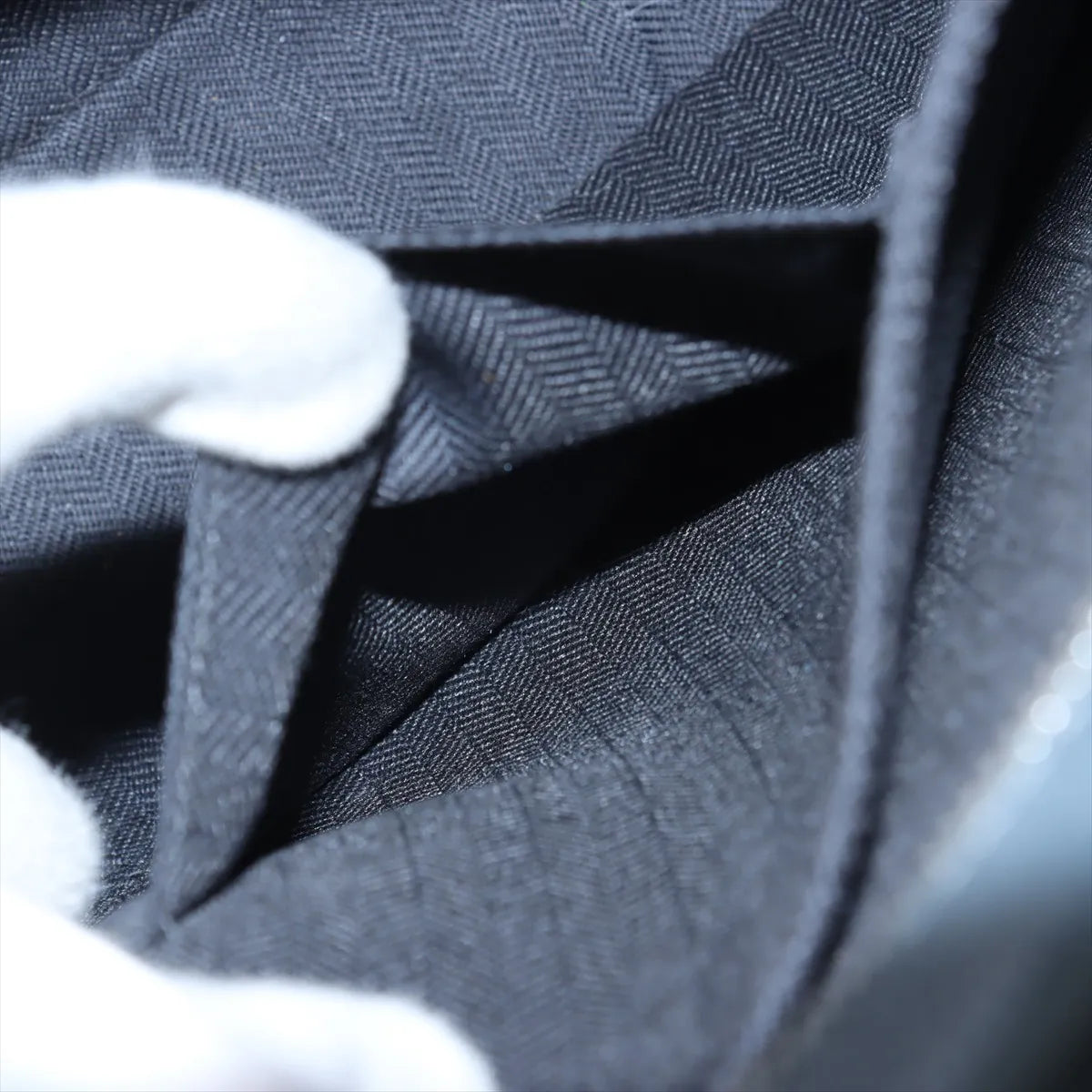 Loewe Goya Leather Two-Way Business Bag Gray