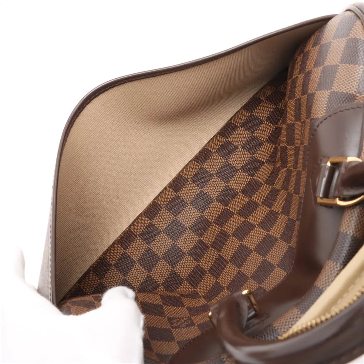 Louis Vuitton Damier Ebene Deauville Handbag