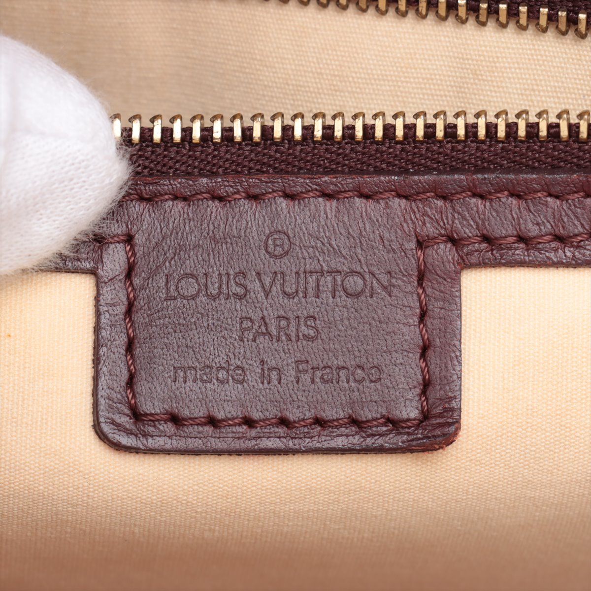 Louis Vuitton Monogram Mini Lin Josephine GM Red x Burgundy