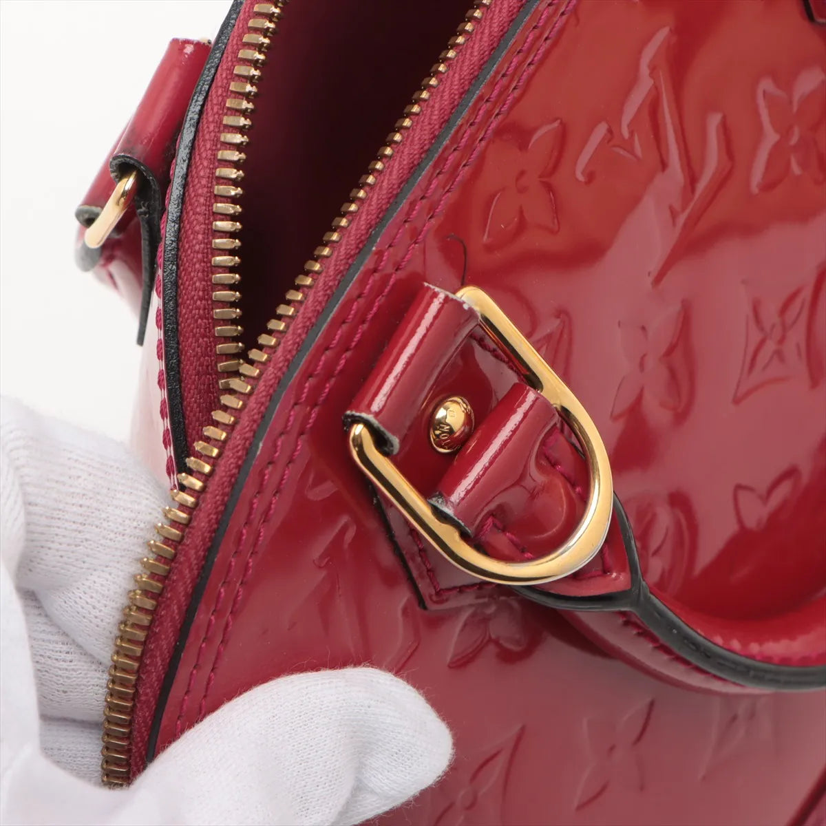 Louis Vuitton Monogram Vernis Alma BB Red  *PREORDER*