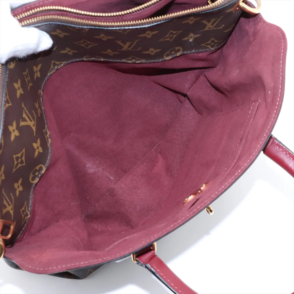 Louis Vuitton Monogram Flower Zipped Tote Bag MM