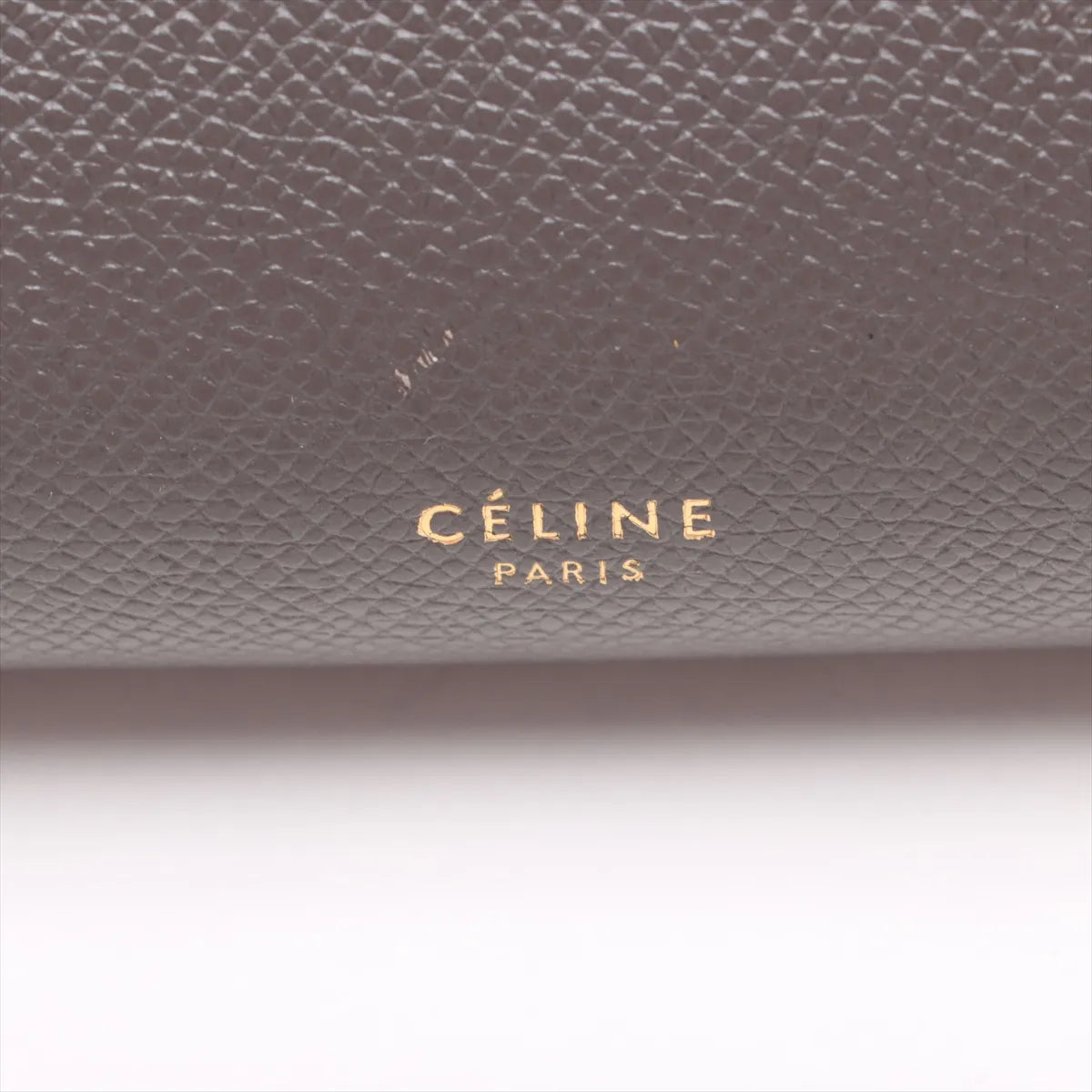 Celine Belt Bag Mini Leather Two-Way Handbag Gray