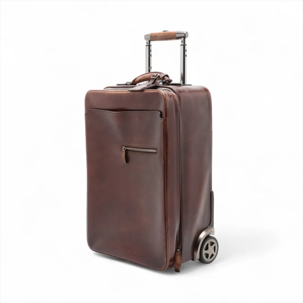 Berluti Formula 1000 Leather Suitcase Brown