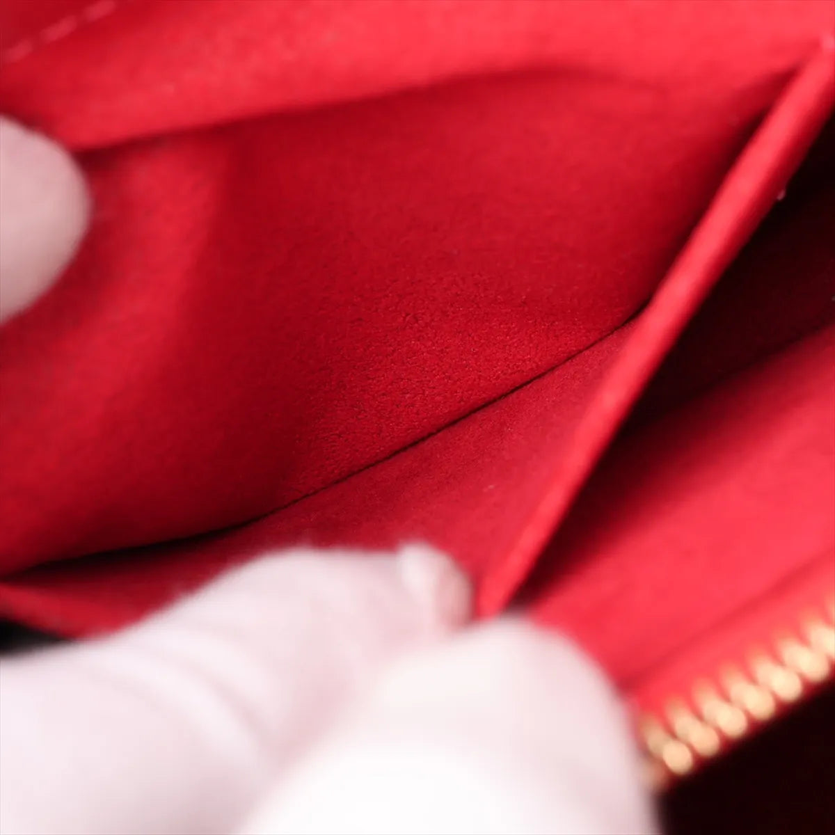Louis Vuitton Monogram Venus Brown x Red