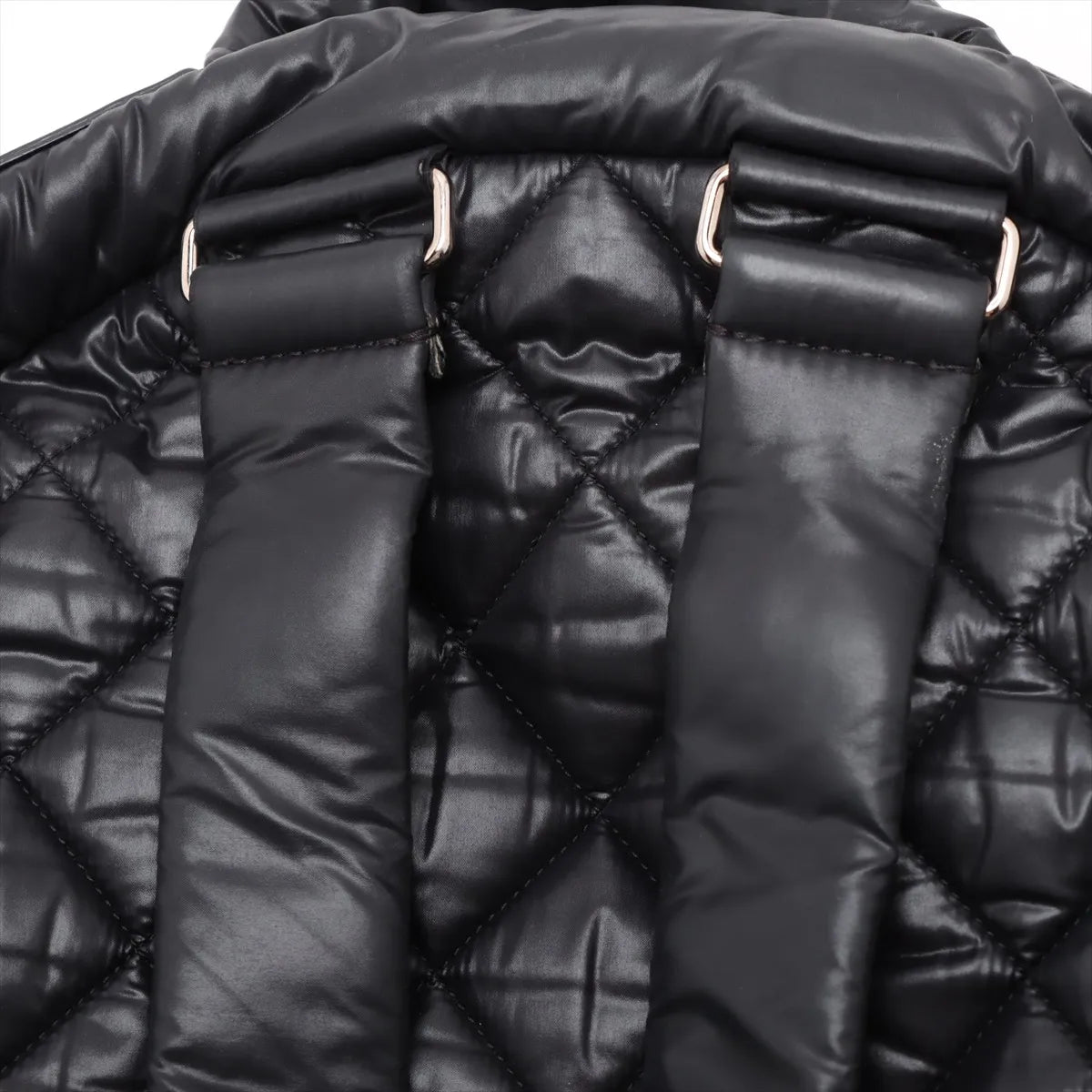 Chanel CC Logo Matelasse Cocoon Nylon Backpack Black