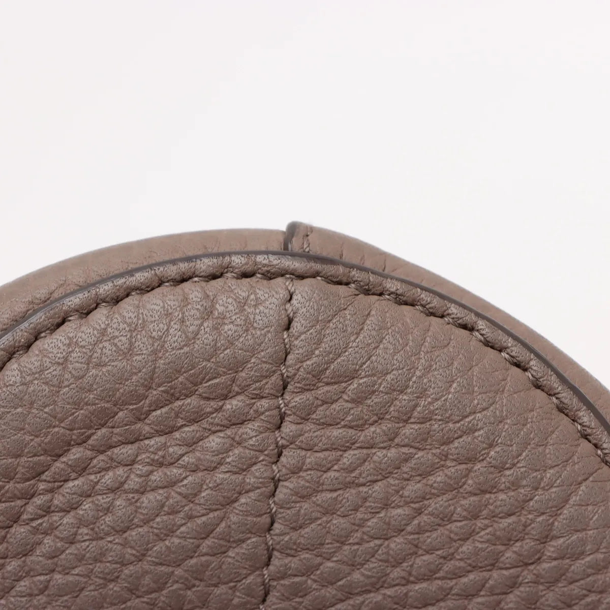 Burberry Small Drawstring Bucket Leather Two-Way Shoulder Bag Brown