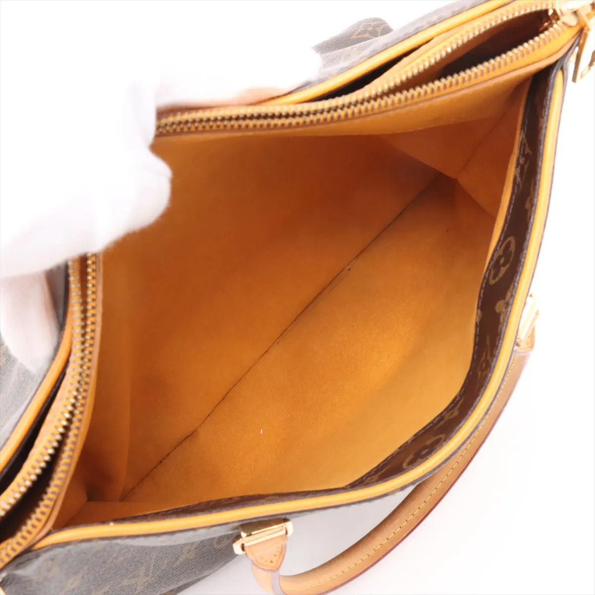 Louis Vuitton Monogram Pallas Shoulder Bag Beige