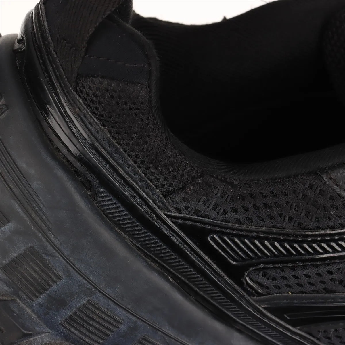 Balenciaga Bouncer Leather Men's Sneakers Black