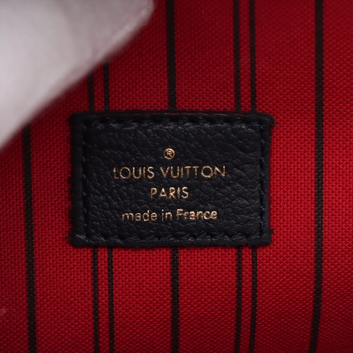 Louis Vuitton Monogram Empreinte Metis MM Marine Rouge